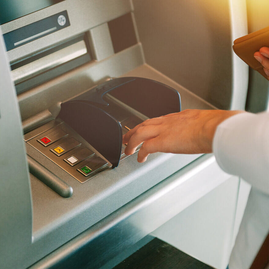 ATM machine image